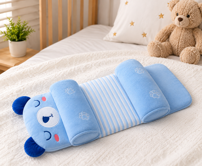 Coussin Ergonomique de Maintien et Anti-Tête Plate pour Bébé